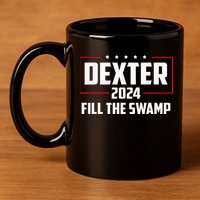 Dexter 2024 Fill The Swamp 11oz C Handle Ceramic Mug