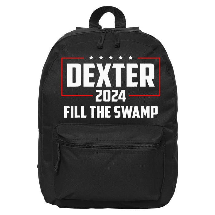 Dexter 2024 Fill The Swamp 16 in Basic Backpack