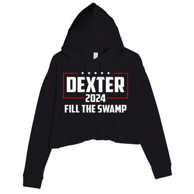 Dexter 2024 Fill The Swamp Crop Fleece Hoodie