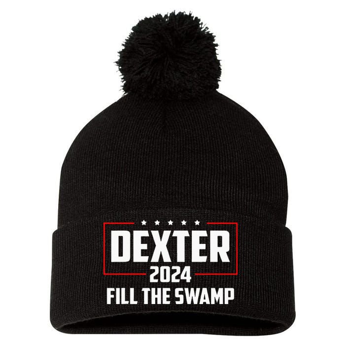 Dexter 2024 Fill The Swamp Pom Pom 12in Knit Beanie