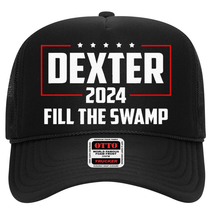 Dexter 2024 Fill The Swamp Trucker Hat
