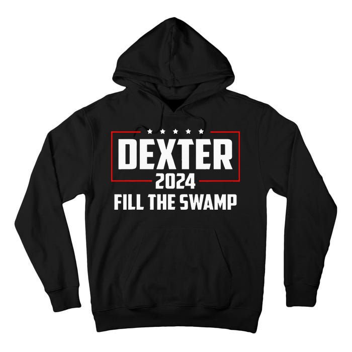 Dexter 2024 Fill The Swamp Tall Hoodie