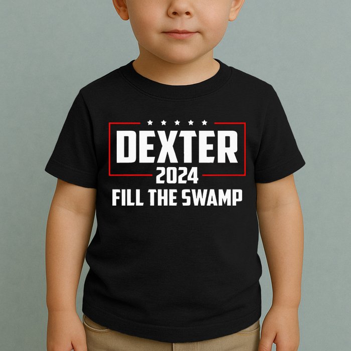 Dexter 2024 Fill The Swamp Toddler T-Shirt