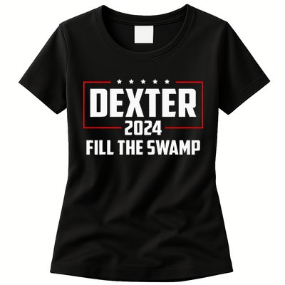 Dexter 2024 Fill The Swamp Womens T-Shirt