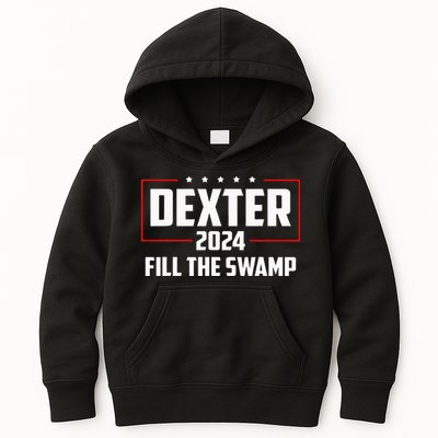 Dexter 2024 Fill The Swamp Kids Hoodie