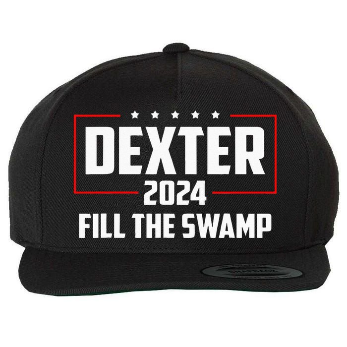 Dexter 2024 Fill The Swamp Wool Snapback Cap