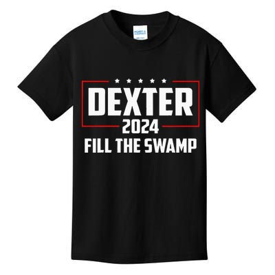 Dexter 2024 Fill The Swamp Kids T-Shirt