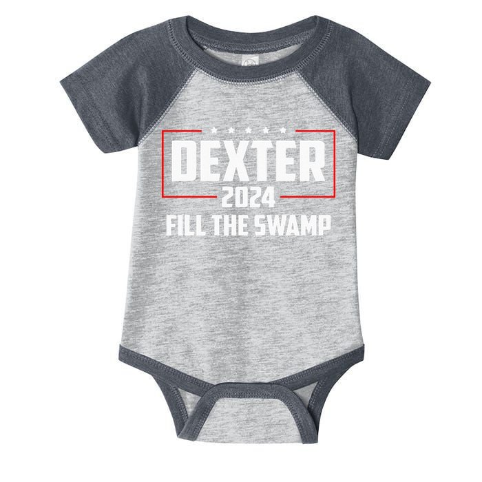 Dexter 2024 Fill The Swamp Infant Baby Jersey Bodysuit