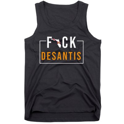 Desantis 2024 Florida Flag Anti Ron Desantis 2024 Sucks Tank Top