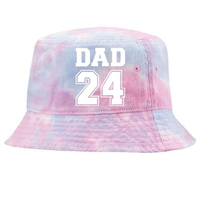 Dad 2024 For New Daddy To Be Tie-Dyed Bucket Hat