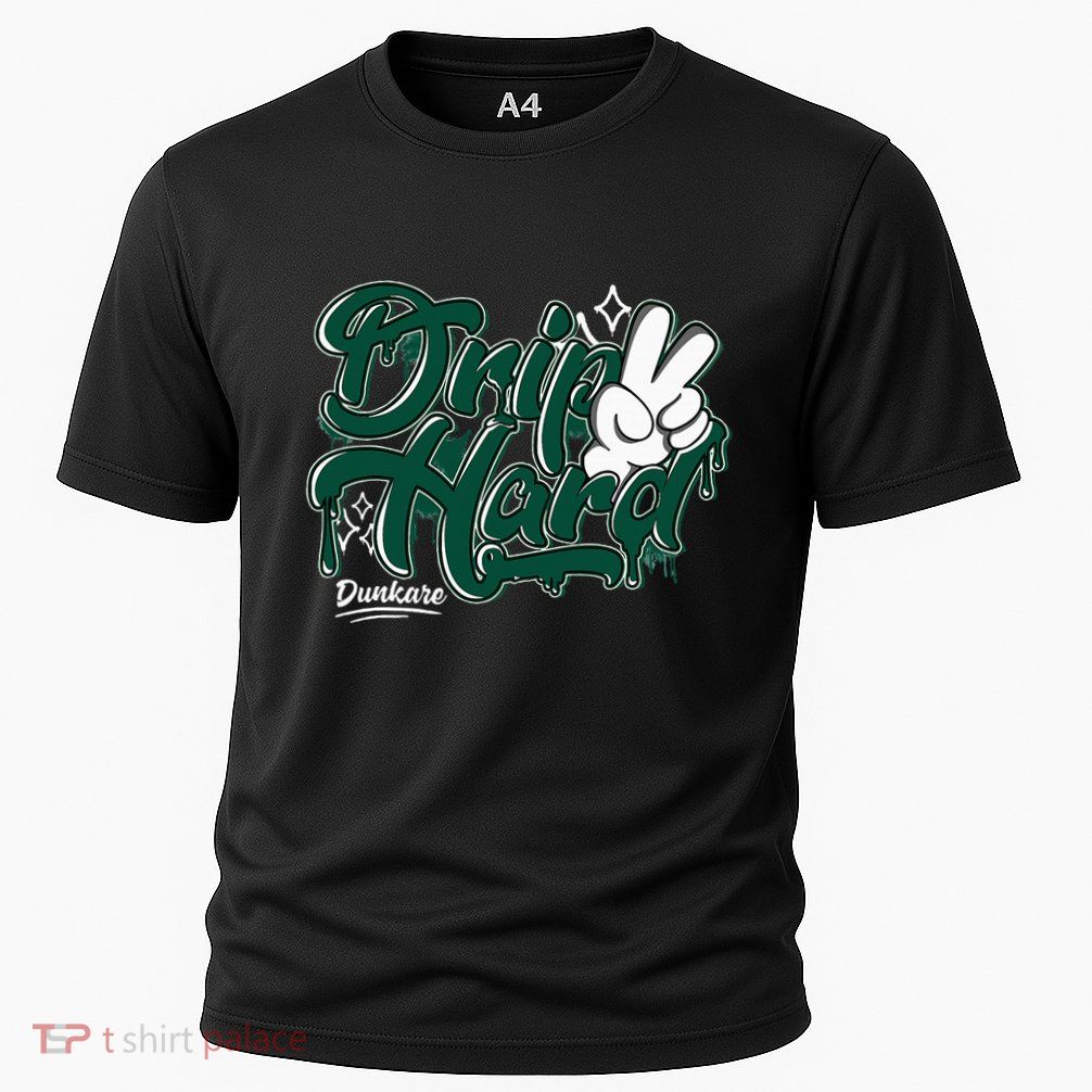 Drip 2 Hard Oxidized Green 4s Matching Performance Shirt