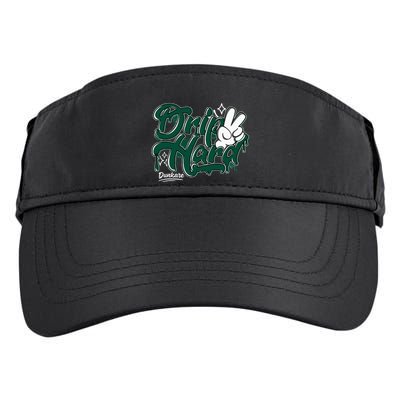 Drip 2 Hard Oxidized Green 4s Matching Adult Drive Performance Visor