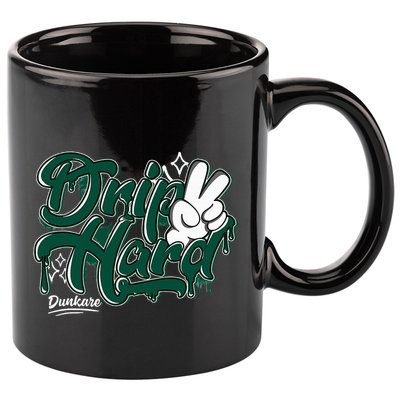 Drip 2 Hard Oxidized Green 4s Matching 11oz C Handle Ceramic Mug