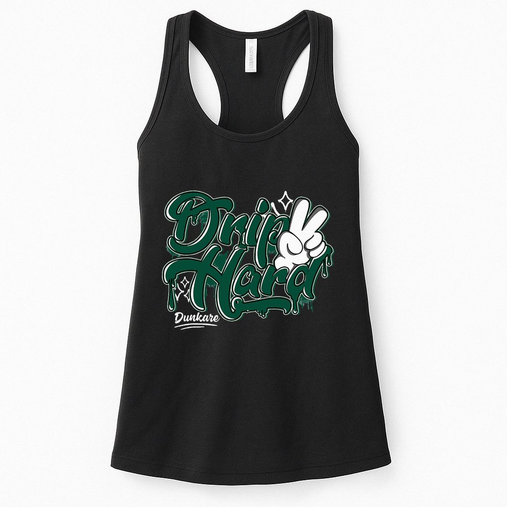 Drip 2 Hard Oxidized Green 4s Matching Womens Tank Top