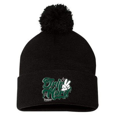 Drip 2 Hard Oxidized Green 4s Matching Pom Pom 12in Knit Beanie