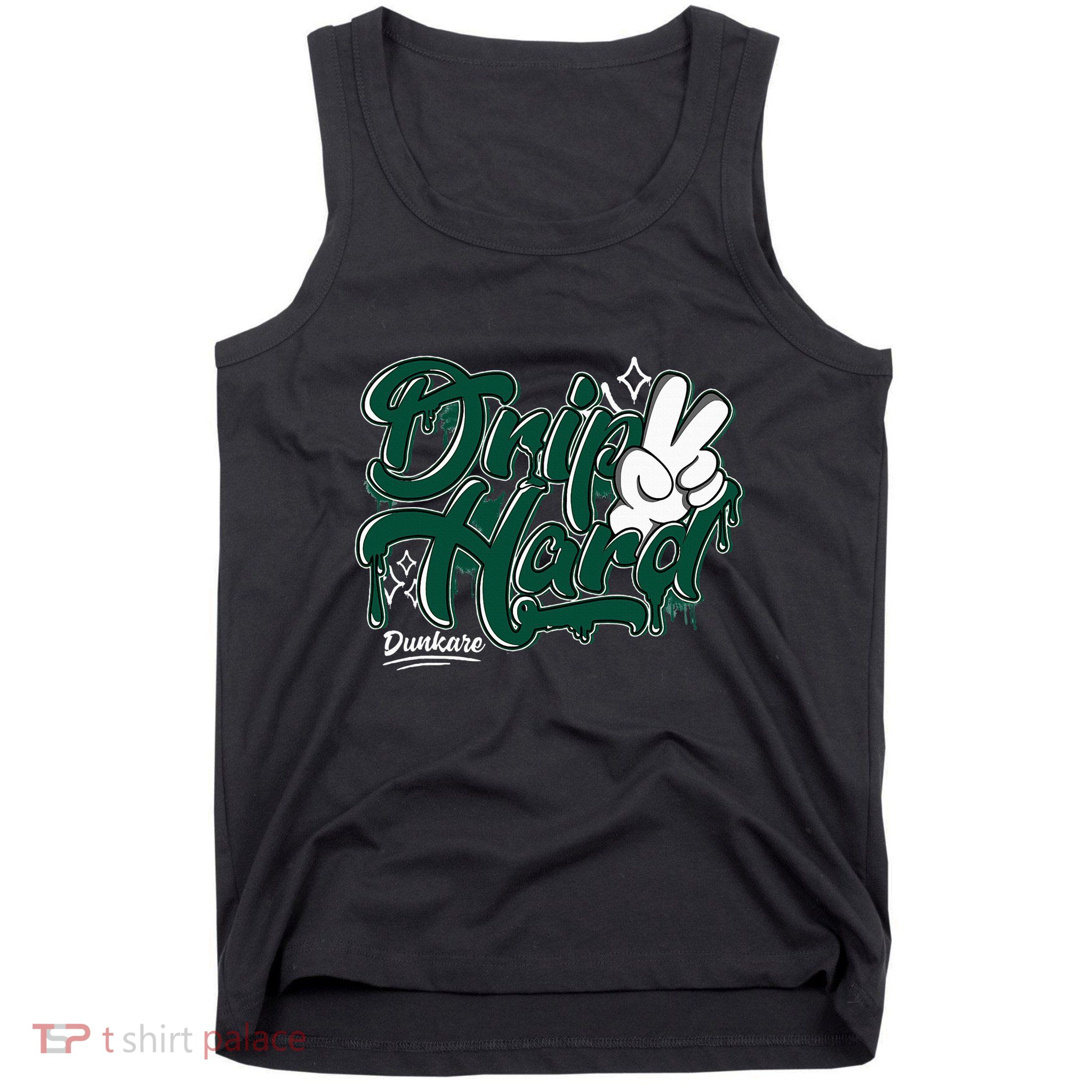 Drip 2 Hard Oxidized Green 4s Matching Tank Top