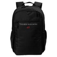 Debate 2024 Ive Seen Your Swing Gift Daily Commute Backpack