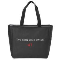 Debate 2024 Ive Seen Your Swing Gift Zip Tote Bag