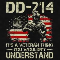 DD 214 Its A Veteran Thing You Wouldnt Understand DD 214 Ladies PosiCharge Tri-Blend Wicking Tank