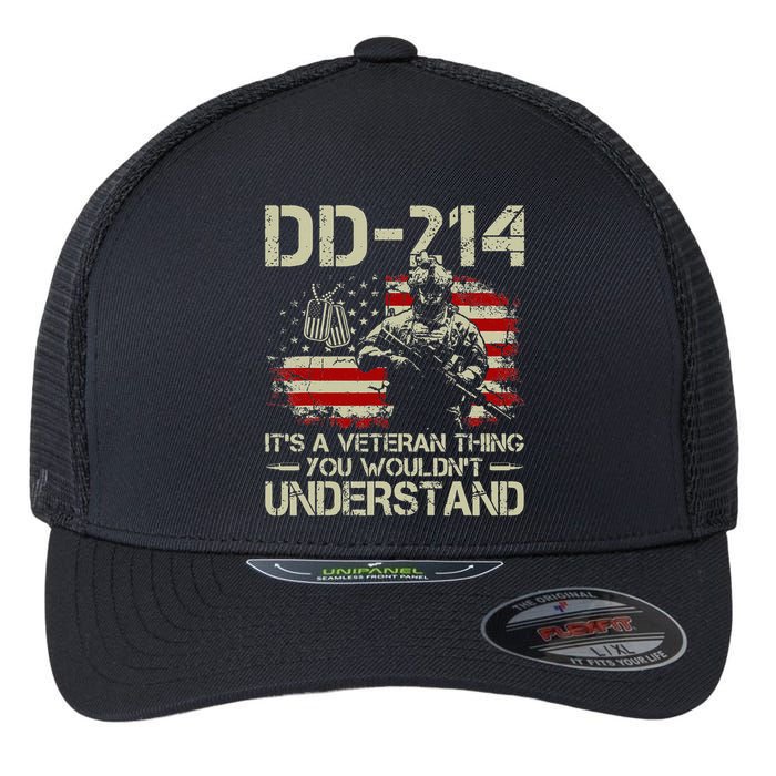 DD 214 Its A Veteran Thing You Wouldnt Understand DD 214 Flexfit Unipanel Trucker Cap
