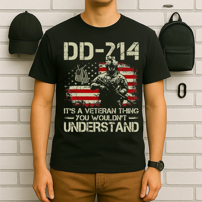DD 214 Its A Veteran Thing You Wouldnt Understand DD 214 T-Shirt