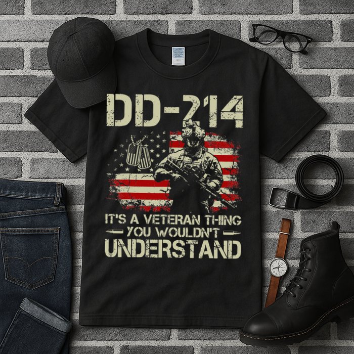 DD 214 Its A Veteran Thing You Wouldnt Understand DD 214 Tall T-Shirt