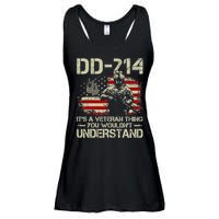 DD 214 Its A Veteran Thing You Wouldnt Understand DD 214 Ladies Essential Flowy Tank