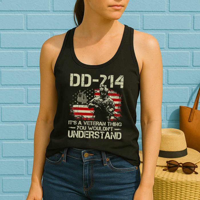 DD 214 Its A Veteran Thing You Wouldnt Understand DD 214 Womens Tank Top