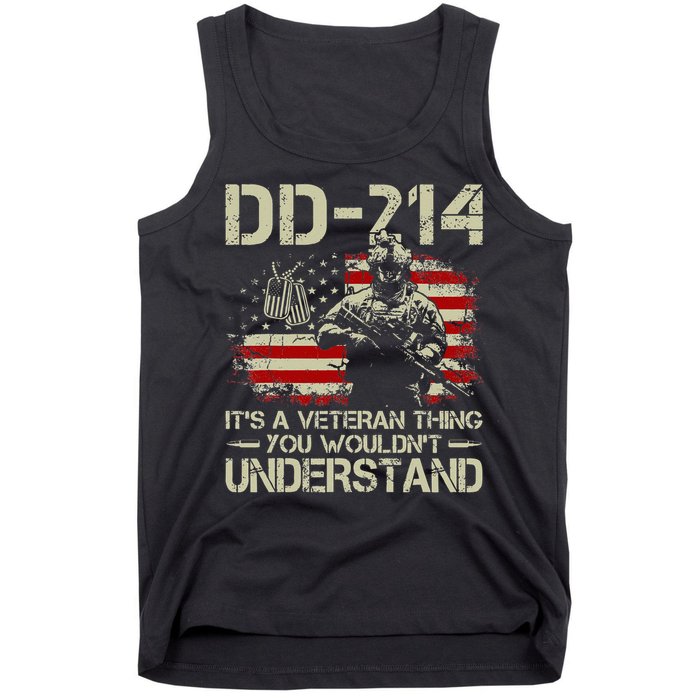 DD 214 Its A Veteran Thing You Wouldnt Understand DD 214 Tank Top