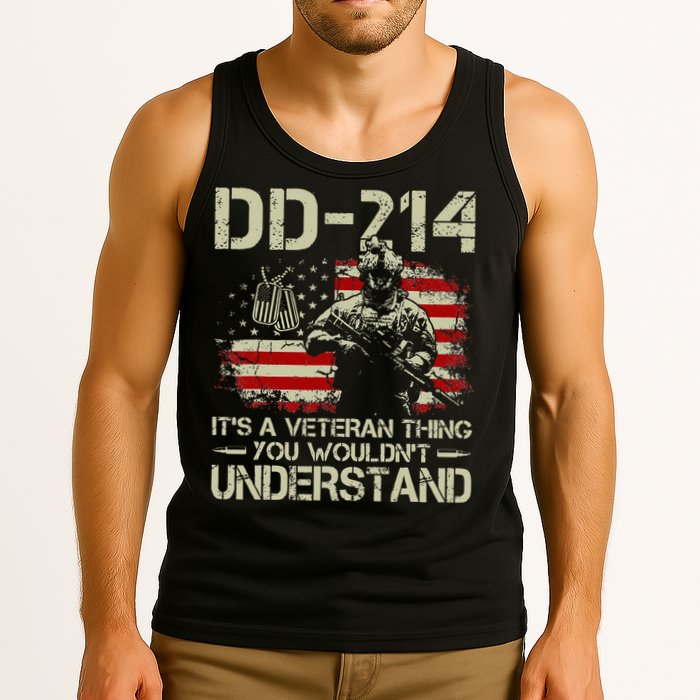 DD 214 Its A Veteran Thing You Wouldnt Understand DD 214 Tank Top