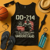 DD 214 Its A Veteran Thing You Wouldnt Understand DD 214 Tank Top