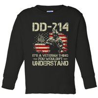 DD 214 Its A Veteran Thing You Wouldnt Understand DD 214 Toddler Long Sleeve Shirt