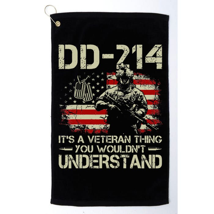 DD 214 Its A Veteran Thing You Wouldnt Understand DD 214 Golf Towel