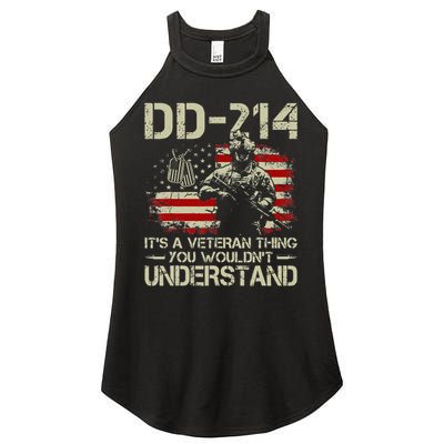 DD 214 Its A Veteran Thing You Wouldnt Understand DD 214 Women's Perfect Tri Rocker Tank
