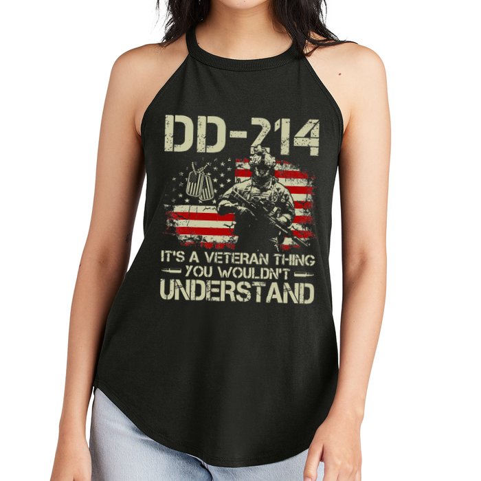 DD 214 Its A Veteran Thing You Wouldnt Understand DD 214 Women's Perfect Tri Rocker Tank