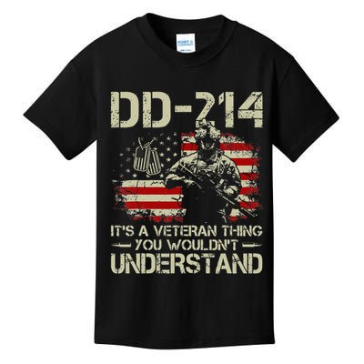 DD 214 Its A Veteran Thing You Wouldnt Understand DD 214 Kids T-Shirt