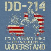 DD 214 Its A Veteran Thing You Wouldnt Understand DD 214 Garment-Dyed Sweatshirt