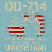 DD 214 Its A Veteran Thing You Wouldnt Understand DD 214 Sueded Cloud Jersey T-Shirt