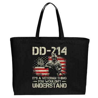 Dd 214 Its A Veteran Thing You Wouldnt Understand Dd 214 Cotton Canvas Jumbo Tote