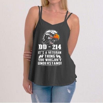 DD 214 Its A Veteran Thing You Wouldnt Understand Women's Strappy Tank