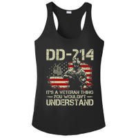 DD 214 Its A Veteran Thing You Wouldnt Understand DD 214 Ladies PosiCharge Competitor Racerback Tank