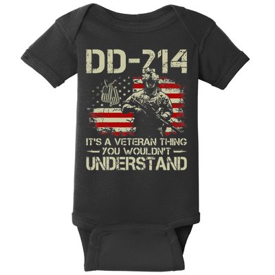 DD 214 Its A Veteran Thing You Wouldnt Understand DD 214 Baby Bodysuit