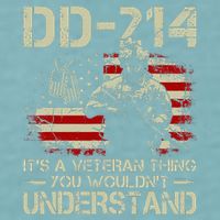 DD 214 Its A Veteran Thing You Wouldnt Understand DD 214 Sueded Cloud Jersey T-Shirt