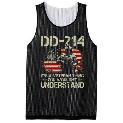 DD 214 Its A Veteran Thing You Wouldnt Understand DD 214 Mesh Reversible Basketball Jersey Tank