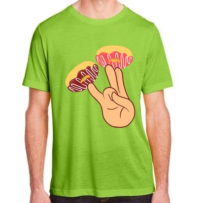 Donut 2 In The Pink 1 In The Stink Funny Dirty Joke Doughnut Adult ChromaSoft Performance T-Shirt