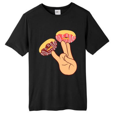 Donut 2 In The Pink 1 In The Stink Funny Dirty Joke Doughnut Tall Fusion ChromaSoft Performance T-Shirt