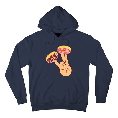 Donut 2 In The Pink 1 In The Stink Funny Dirty Joke Doughnut Hoodie