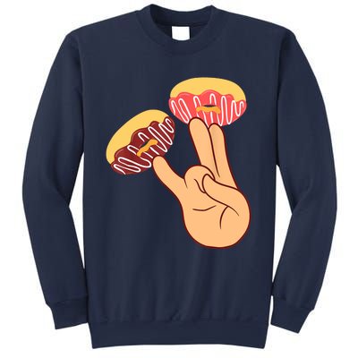 Donut 2 In The Pink 1 In The Stink Funny Dirty Joke Doughnut Sweatshirt