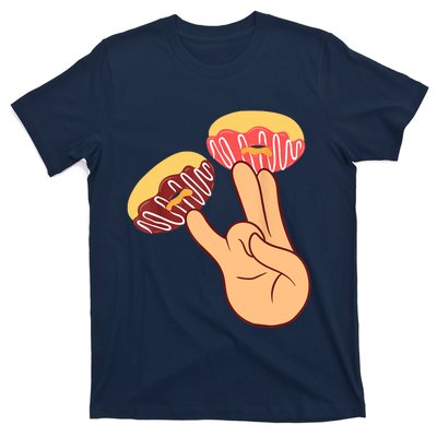 Donut 2 In The Pink 1 In The Stink Funny Dirty Joke Doughnut T-Shirt