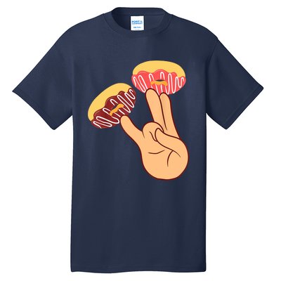 Donut 2 In The Pink 1 In The Stink Funny Dirty Joke Doughnut Tall T-Shirt